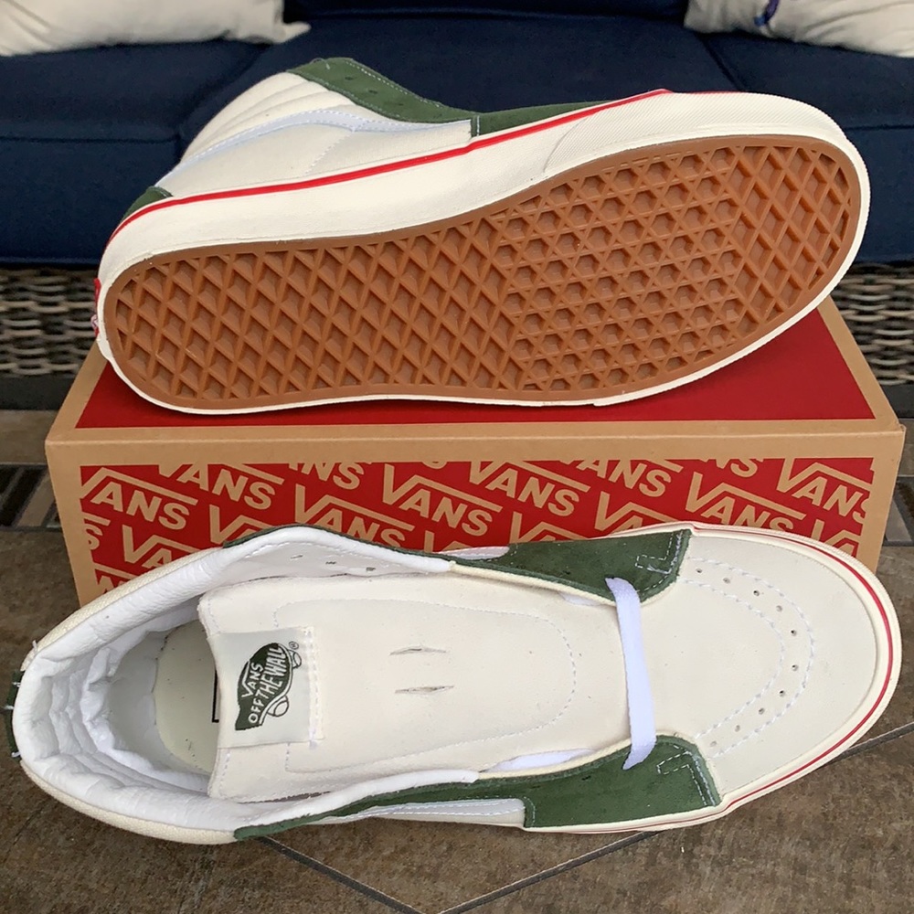 VANS SK8-HI RETRO SPORT MARSHMALLOW/BKOMBUGR MENS - Picture 8 of 16